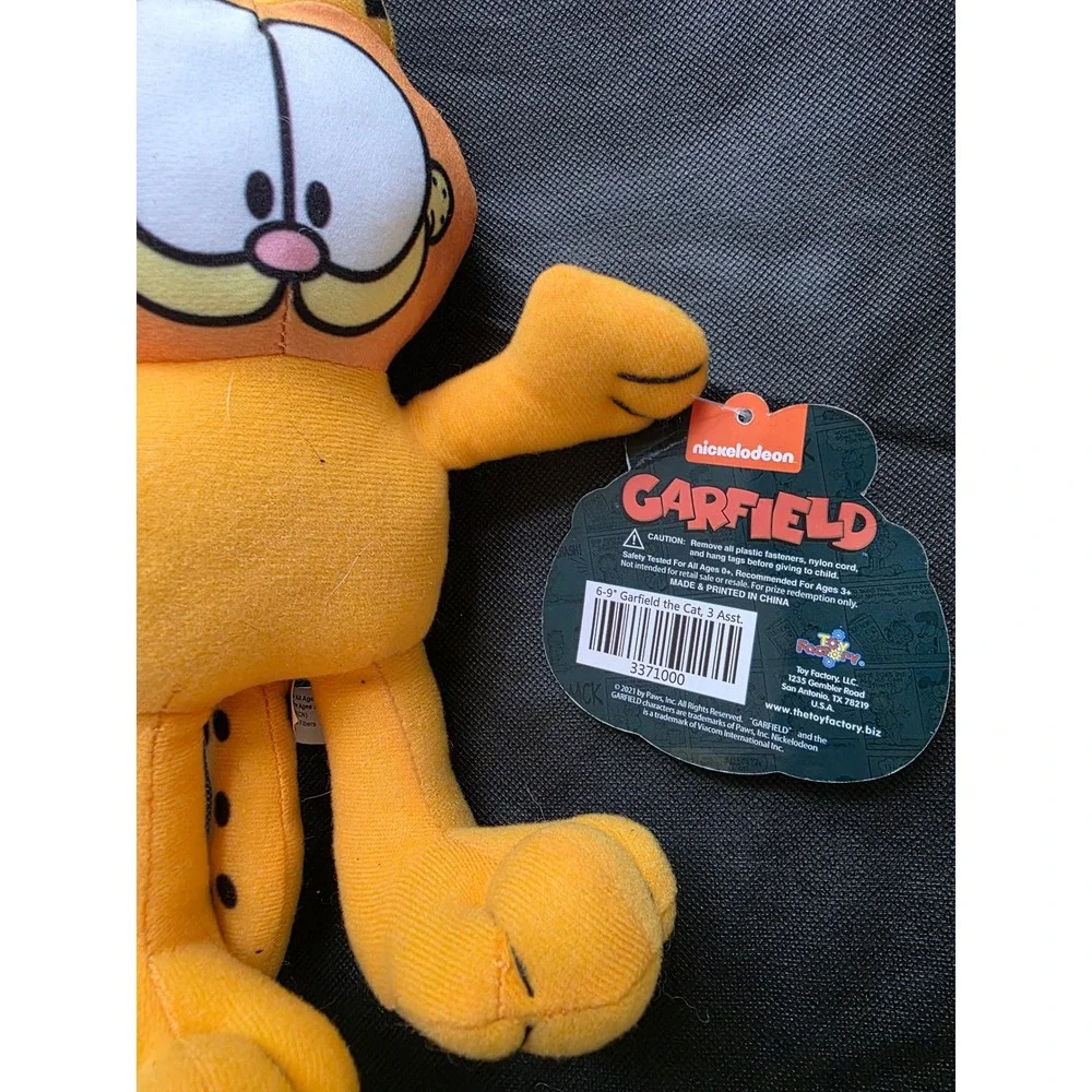 Nickelodeon Garfield the Cat Plush Stuffed Animal Toy Factory 9 Inch NWT 2021